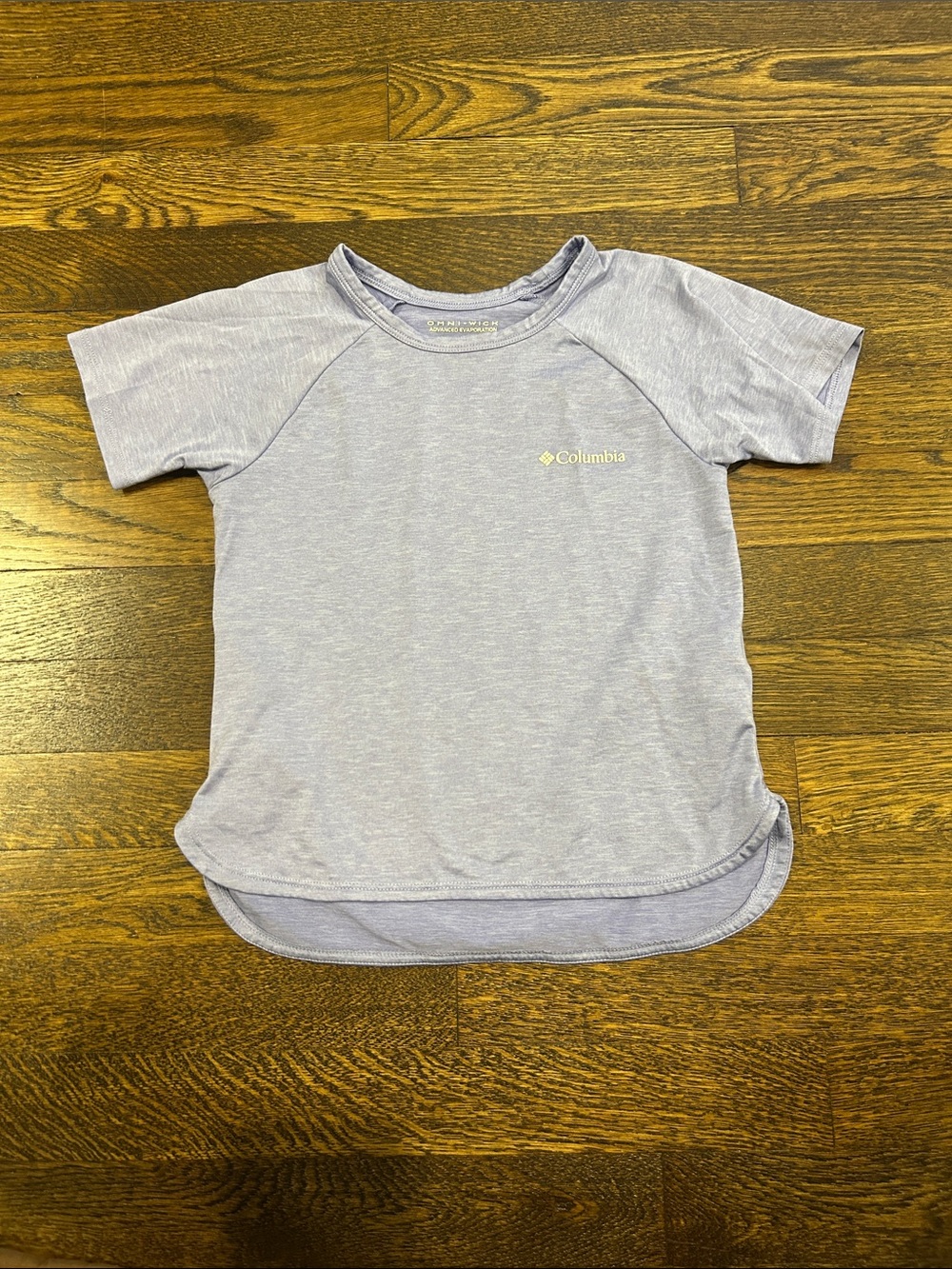 Columbia Girls Purple Athletic Tee